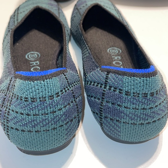 Rothy’s The Flat Forest Pine Plaid Tart - Picture 3 of 5